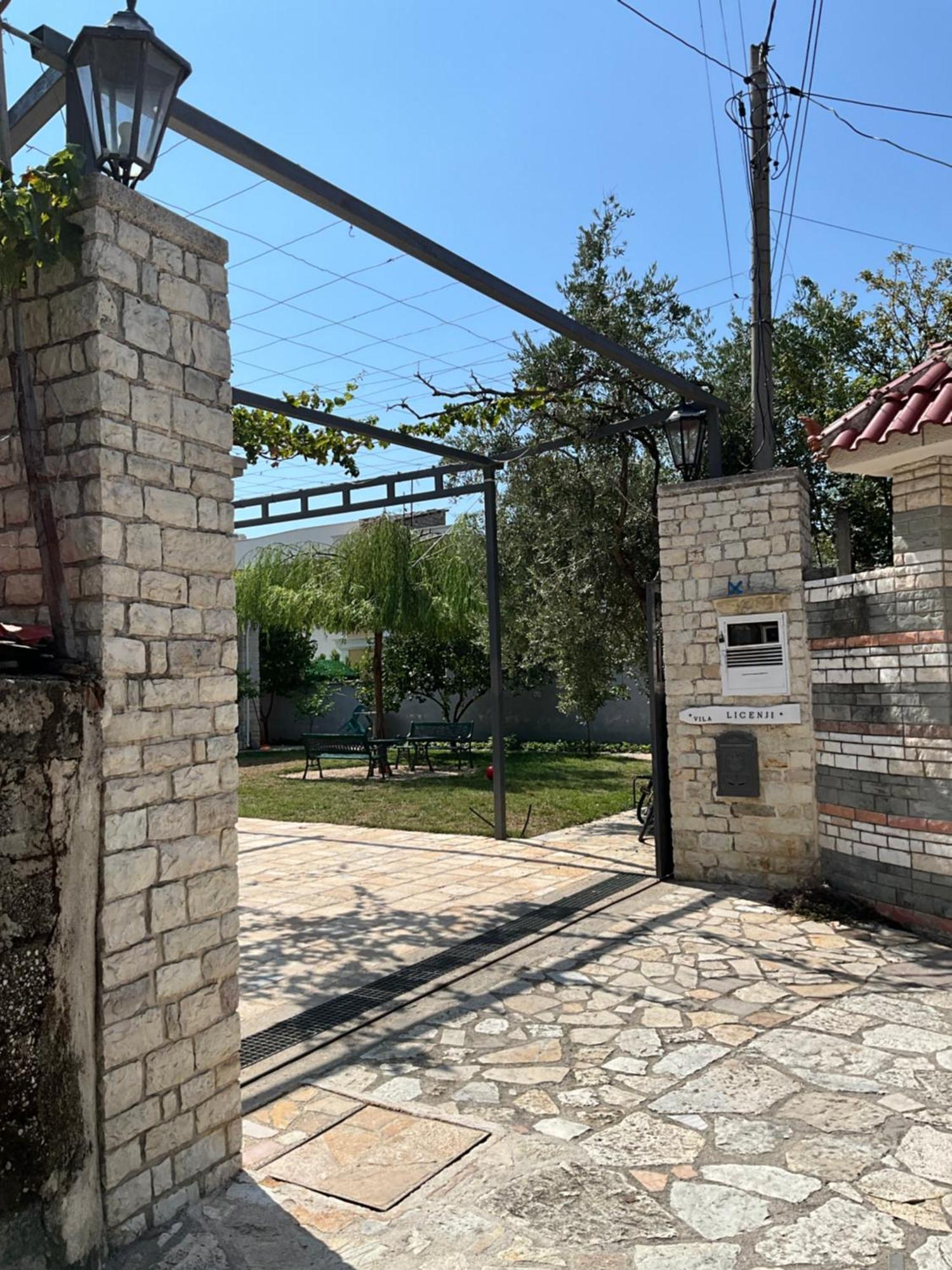Villa Licenji Vlorë Esterno foto